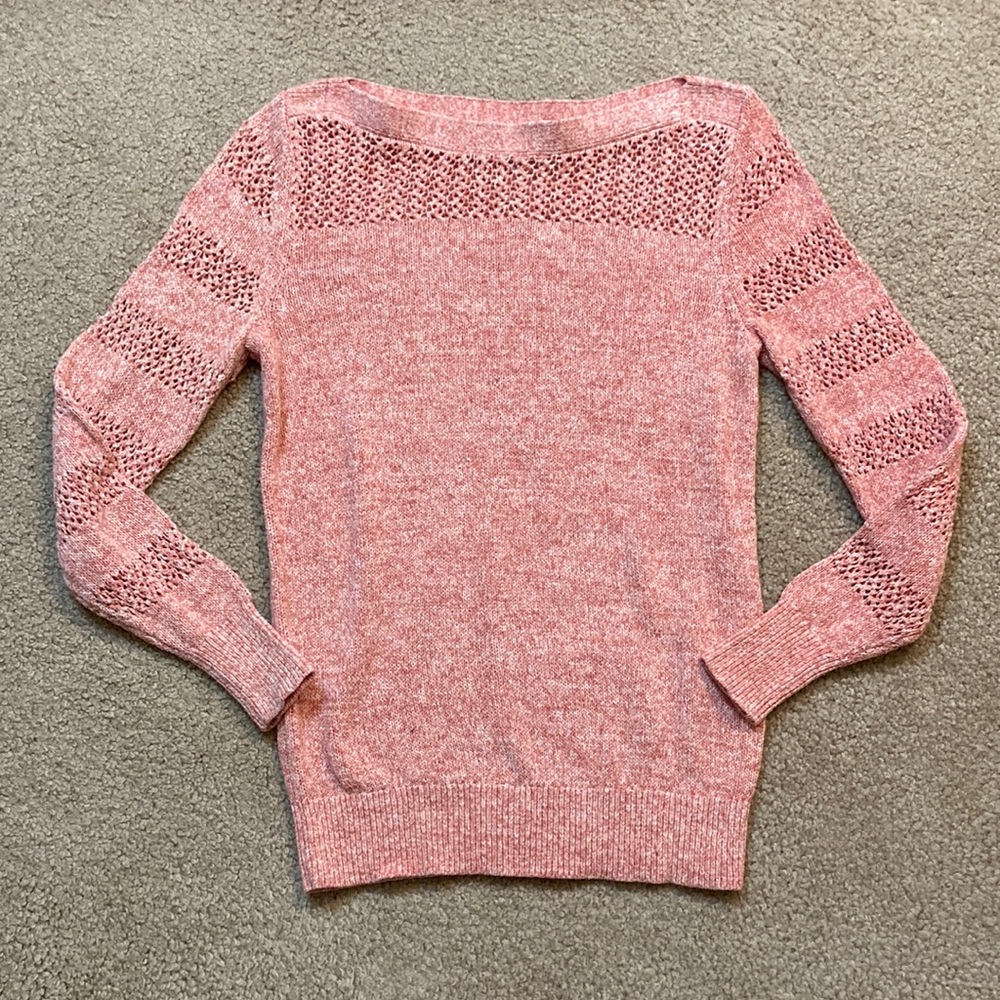 Loft knit cotton sweater